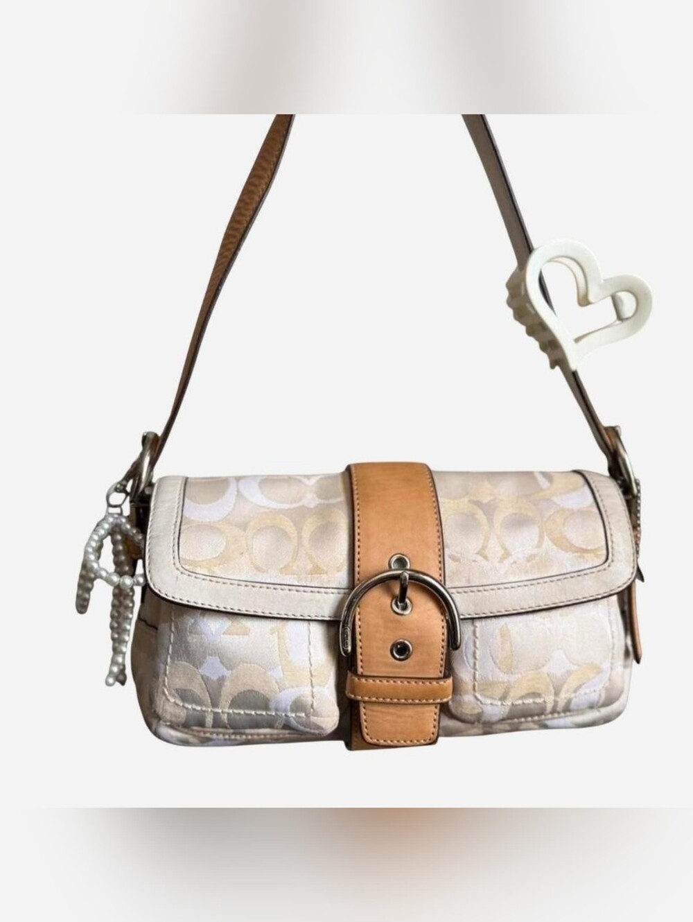 Vintage Coach Soho Optic Shoulder Bag